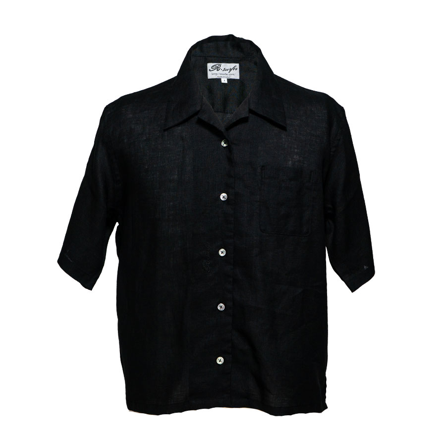 S002LINENSHT-BK
